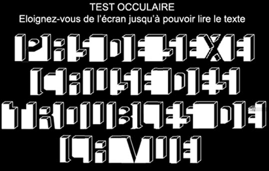 Test Occulaire