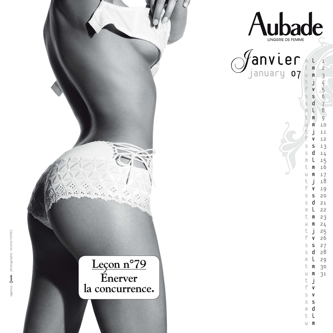 Calendrier Aubade 2007 - 01 Janvier
