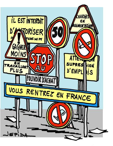 La France : Iinterdit d'autoriser
