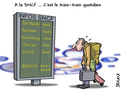 SNCF : le train-train quotidien